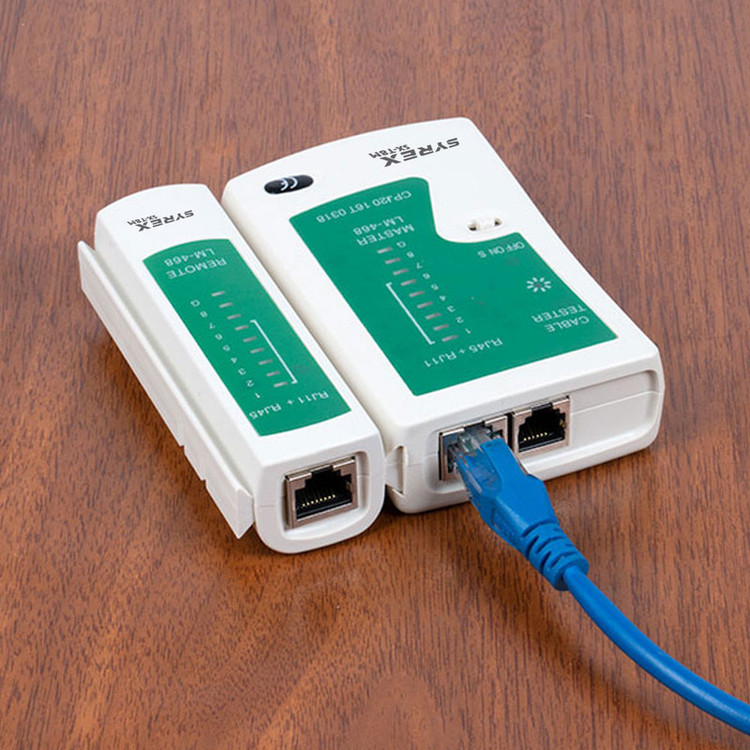 تستر کابل شبکه سایرکس مدل SX-T8M